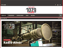Tablet Screenshot of amor1079.com